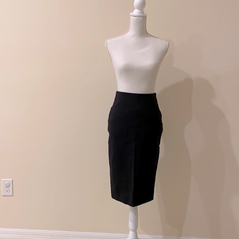 Express High Waisted, Pencil Skirt, black, size 2